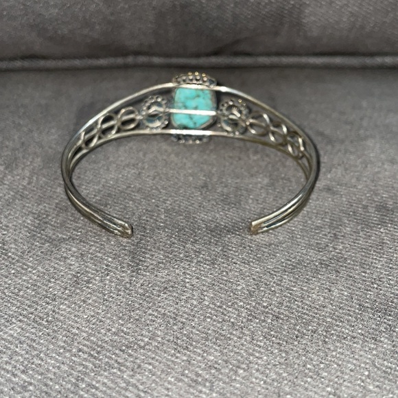 Vintage turquoise/silver bracelet. - Picture 2 of 3